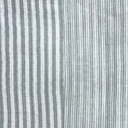 Yarn-Dyed Double Gauze STRIPES Verdigris / Off-White